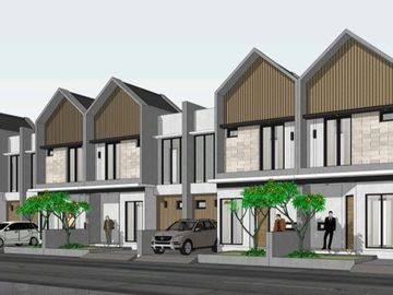 Rumah Kha. Krukut Limo Dekat Cinere, Baru 2 LANTAI, Mewah Murah, Minimalis di Kota Depok Jual Dijual
