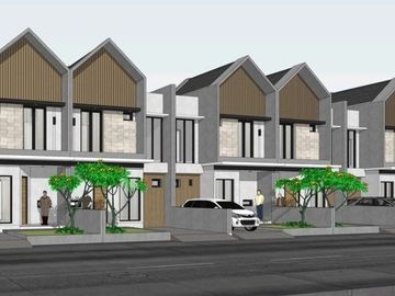 Rumah Kha. Krukut Limo Dekat Cinere, Baru 2 LANTAI, Mewah Murah, Minimalis di Kota Depok Jual Dijual