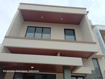 Rumah GV Juanda Dekat Margonda, Baru 2 LANTAI, Mewah Harga Murah di Sukmajaya Kota Depok Jual Dijual