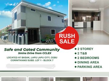 House and Lot for Sale in Corinthian Subdivision Lapulapu