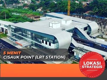 Rumah Townhouse Cisauk,2 LANTAI Dekat Stasiun, Serpong di Tangsel Kota Tangerang Selatan Jual Dijual