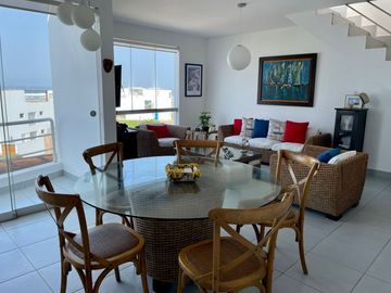 Vendo Dpto Duplex en Sarapampa Asia 3 Dorm 8 Camas Cochera Terraza Piscina