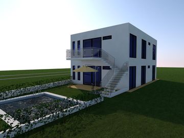VENTA DE CASA EN MELGAR EN OBRA GRIS