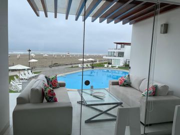 Hermosa Casa De Playa Las Terrazas De Sarapampa