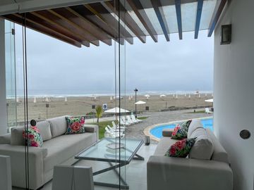 Hermosa Casa De Playa Las Terrazas De Sarapampa