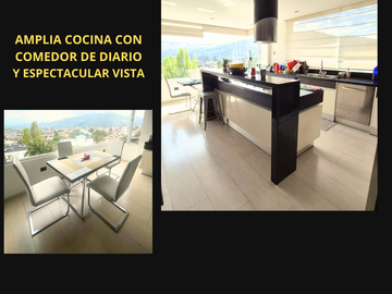 En Cumbayá Casa de venta con 4 habitaciones, más departamento independiente de 199 m2
