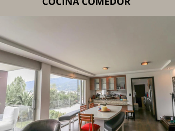 En Cumbayá Casa de venta con 4 habitaciones, más departamento independiente de 199 m2