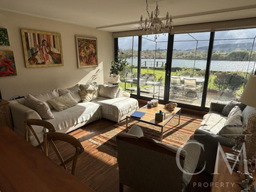 Hermoso departamento primera linea al Rio Calle Calle