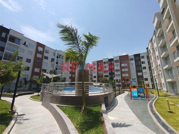 Alquiler Dpto. De Estreno En Segundo Piso Condominio Garden // ID: 1119480