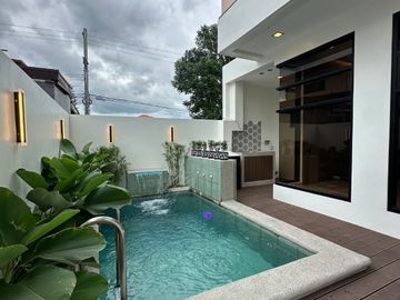 Modern 2-Storey Contemporary House and Lot for SALE with Pool in Angeles City near Clark