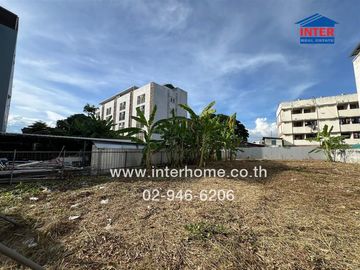 Vacant land 151 sq.w. Vacant land, Soi Lat Phrao 83, Intersection 1, Pradit Manutham Road, Lat Phrao Road, Wang Thonglang District, Bangkok