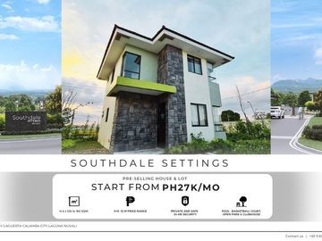 Rush Sale House and Lot For Sale Near to Xavier School & Mirriam College in Nuvali Southdale Settings