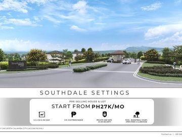 Premium House and Lot For Sale in Sta Rosa Laguna Nuvali 3BR 2 T&B Southdale Settings