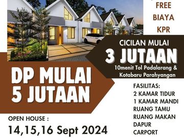 rumah milenial dp 5 jt all in investasi & rumah tinggal perumahan padalarang