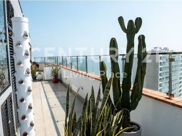 Exclusivo Penthouse de Tres Niveles con Vista al mar en Miraflores
