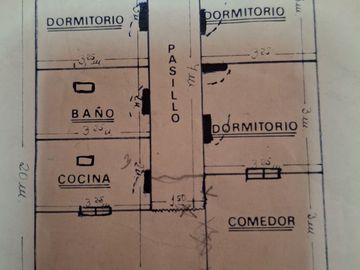 Casa 3 Dormitorios 1 Baño 133/104.40 m2.