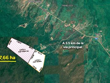 Venta de Terreno Agrícola de 288 Hectáreas - Chanduy, Santa Elena