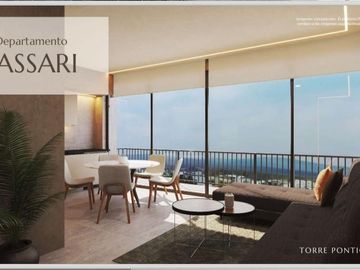 HERMOSISIMOS DEPARTAM. VTA CONDOMINIO PRIVADO TORRE PONTICELLI   RESIDENCIAL VERTICALDE 1 Y 2 RECAM.  ULTIMO PISO 1 PENTHOUSE LANZAMIENTO DE PROMOCION