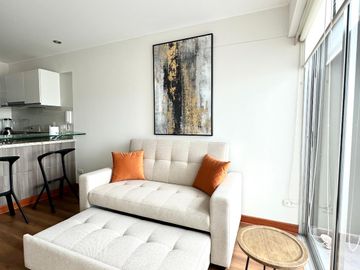 se alquila departamento 45 m2 barranco