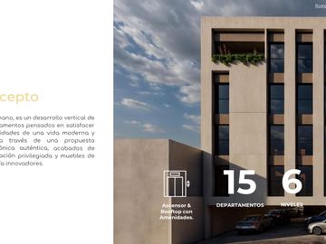 DESARROLLO VERTICAL EN PREVENTA EN CHAPULTEPEC ORIENTE