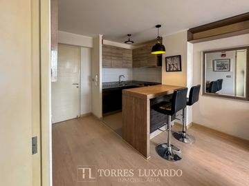 ALQUILER DE LINDO DEPARTAMENTO AMOBLADO EN SURQUILLO DE 1 HABITACION Y 1 ESTACIONAMIENTO