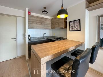 ALQUILER DE LINDO DEPARTAMENTO AMOBLADO EN SURQUILLO DE 1 HABITACION Y 1 ESTACIONAMIENTO