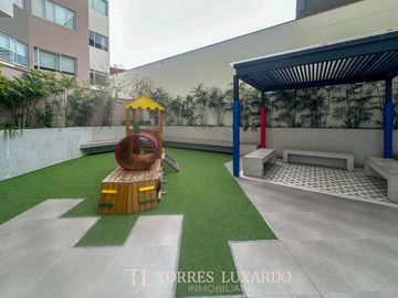 ALQUILER DE LINDO DEPARTAMENTO AMOBLADO EN SURQUILLO DE 1 HABITACION Y 1 ESTACIONAMIENTO