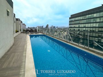 ALQUILER DE LINDO DEPARTAMENTO AMOBLADO EN SURQUILLO DE 1 HABITACION Y 1 ESTACIONAMIENTO