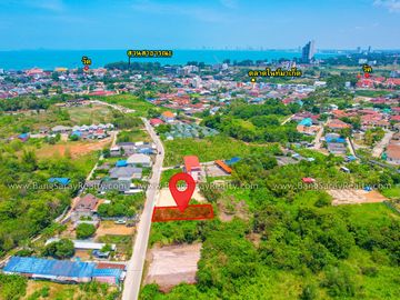 Bang Saray Land for Sale Oceanside, Only 400m. from Sukhumvit Road