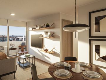 Departamento nuevo con regalo del bono pie de hasta 10% TALCA