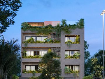 Departamento en venta de 1 recamara NUEVO en Playa del Carmen, El Pedregal
