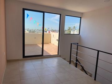 Venta de casa nueva en conjunto cerrado en San Juan Cuautlancingo.
