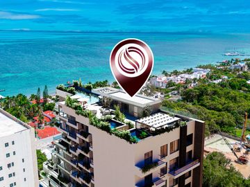 Departamento en venta, amenidades de lujo, vista al mar, Costa Mujeres, Cancún
