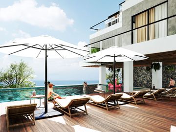 Departamento en venta, amenidades de lujo, vista al mar, Costa Mujeres, Cancún