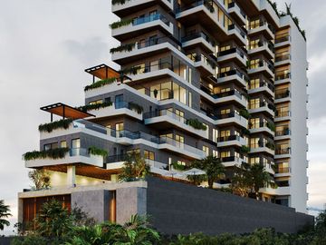 Departamento en venta, amenidades de lujo, vista al mar, Costa Mujeres, Cancún