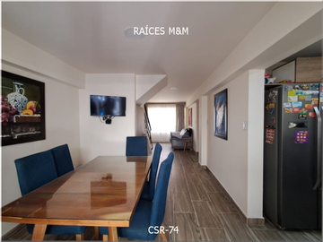 VENDO ESPECTÁCULAR CASA DE 236 MTS2, DE 3 NIVELES, 7 HABITACIONES AMPLIAS.