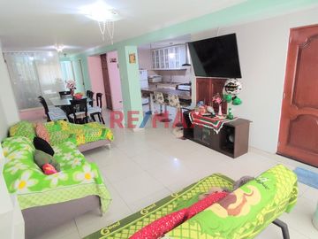 Amplio Departamento En 1Er Piso En Santa Anita A Minutos De Real Plaza Puruchuco