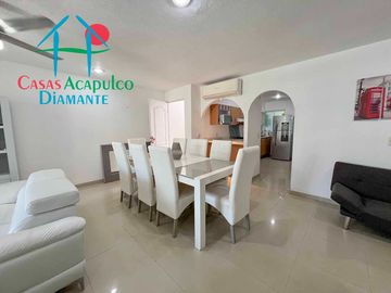 Departamento en venta terraza con vista a la alberca