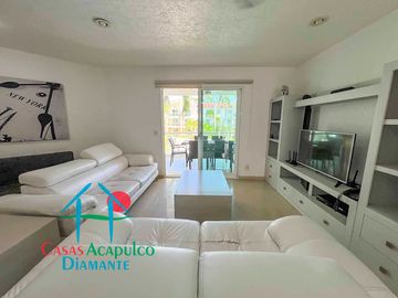 Departamento en venta terraza con vista a la alberca