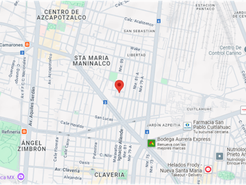 Vendo Casa En Colonia Sindicato Mexicano Delegación Azcapotzalco