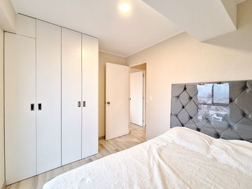 Venta de departamento santa catilina en condominio con cochera y 3 habitaciones