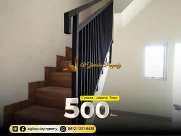Jual Rumah 2 Lantai Murah Baru 500 Juta-an dekat Cijantung Jakarta