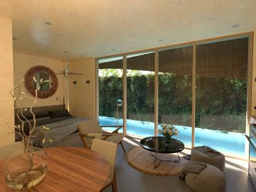 DEPARTAMENTO 1 RECAMARA/JARDIN Y ALBERCA/ REGION 15/ TULUM/ PROMOCION NOVIEMBRE 10% OFF/ ROI/ PLUSVALIA.
