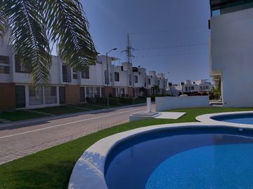 CASA EN VENTA OLIVOS TEZOYUCA CON ROOF GARDEN Y PARQUE ACUATICO