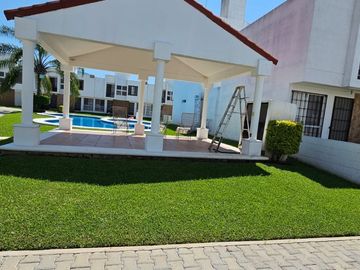 CASA EN VENTA OLIVOS TEZOYUCA CON ROOF GARDEN Y PARQUE ACUATICO