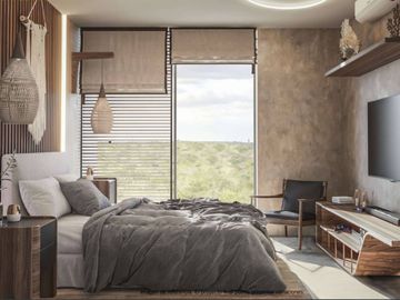 Condominio vista al mar con alberca privada, venta en San Benito, Merida.