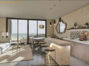 Condominio vista al mar con alberca privada, venta en San Benito, Merida.