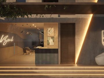 Condominio vista al mar con alberca privada, venta en San Benito, Merida.