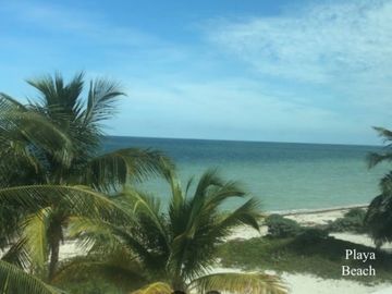 Departamento vista al mar con rooftop en venta, San Benito, Merida.