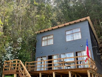 Cabañas rio chovellen, Pelluhue